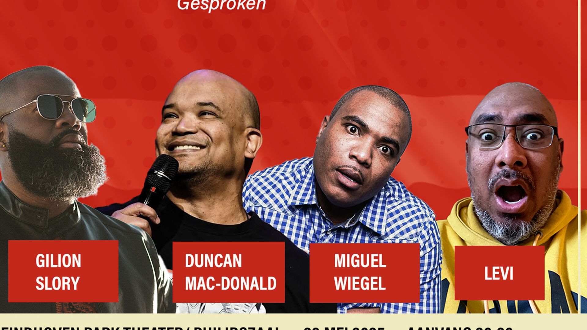Surinaamse Stand-up night - International Comedy
