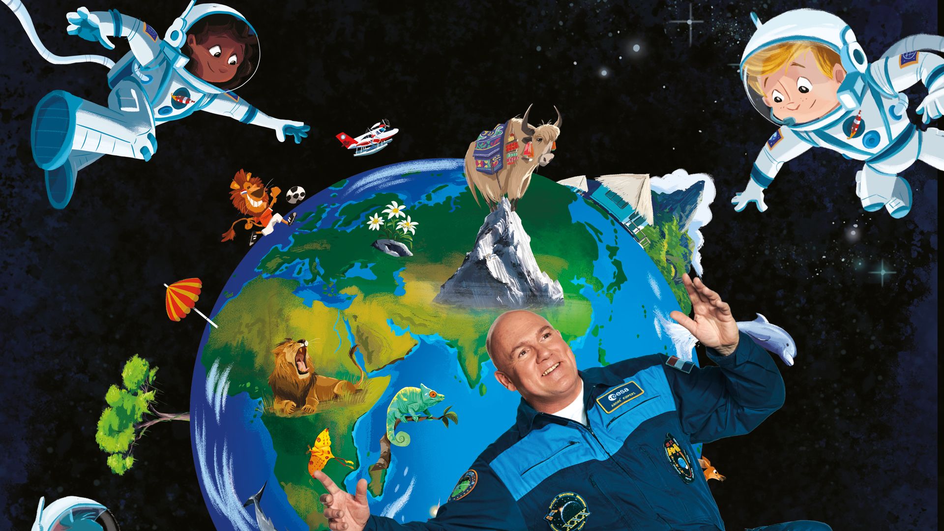 Reis om de aarde met de kleine astronauten  (4 t/m 7 jaar)