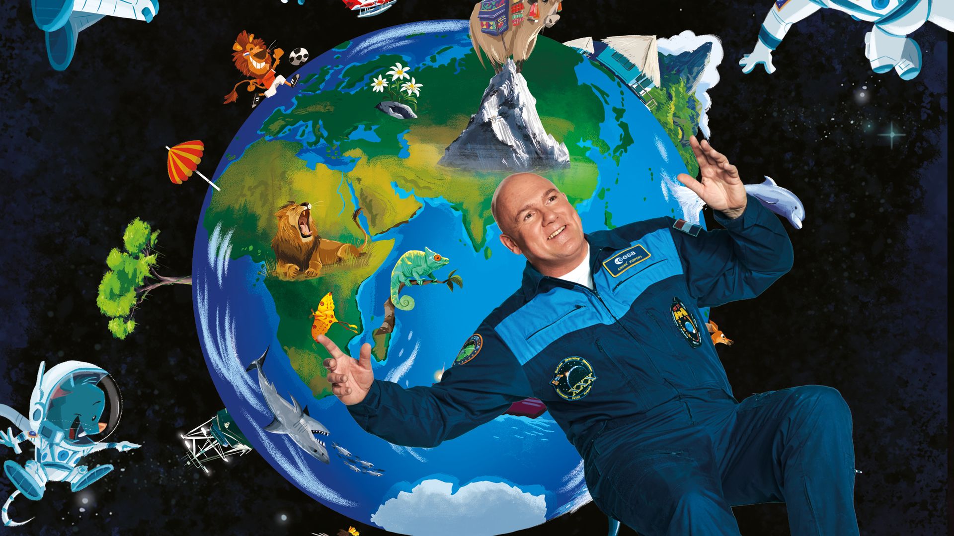 Reis om de aarde - met de kleine astronauten - Vanaf2 Producties