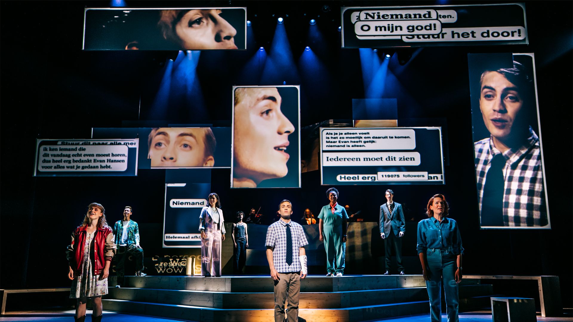 Dear Evan Hansen - Marlijn Weerdenburg, Ward van Klinken, Cystine Carreon e.a.
