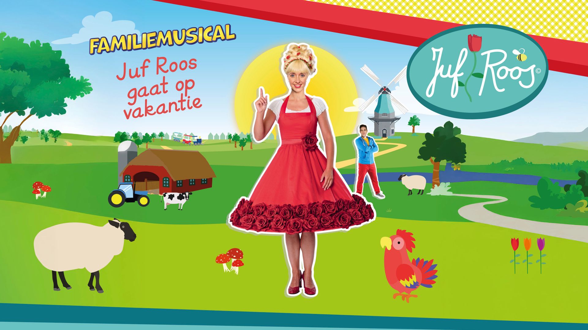 Gaat op vakantie - Juf Roos