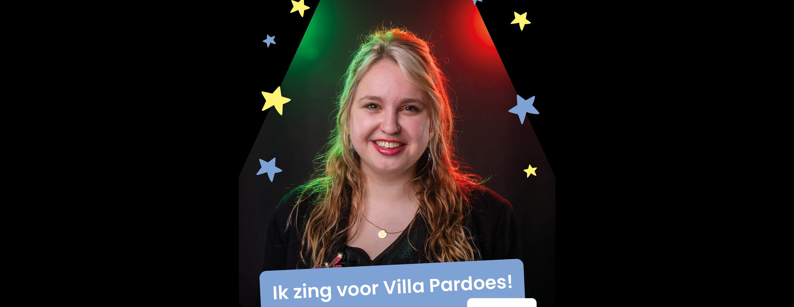 Kiki zingt voor Villa Pardoes