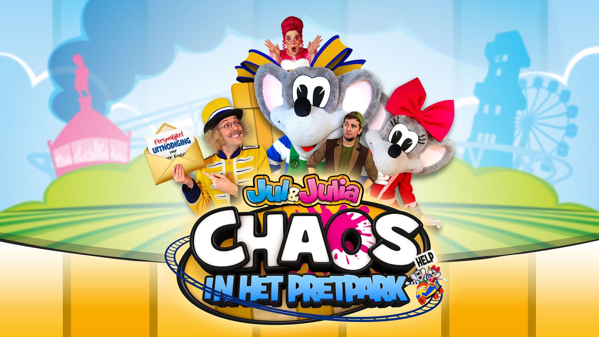 Jul & Julia, chaos in het pretpark! (2 t/m 5 jaar)