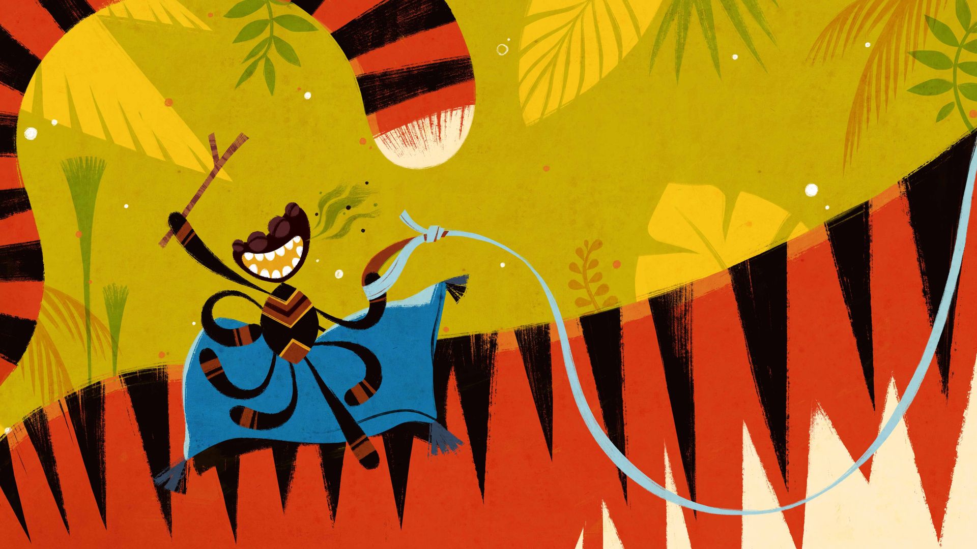 Anansi de Spin en de gulzige Tijger - Vanaf2 Producties