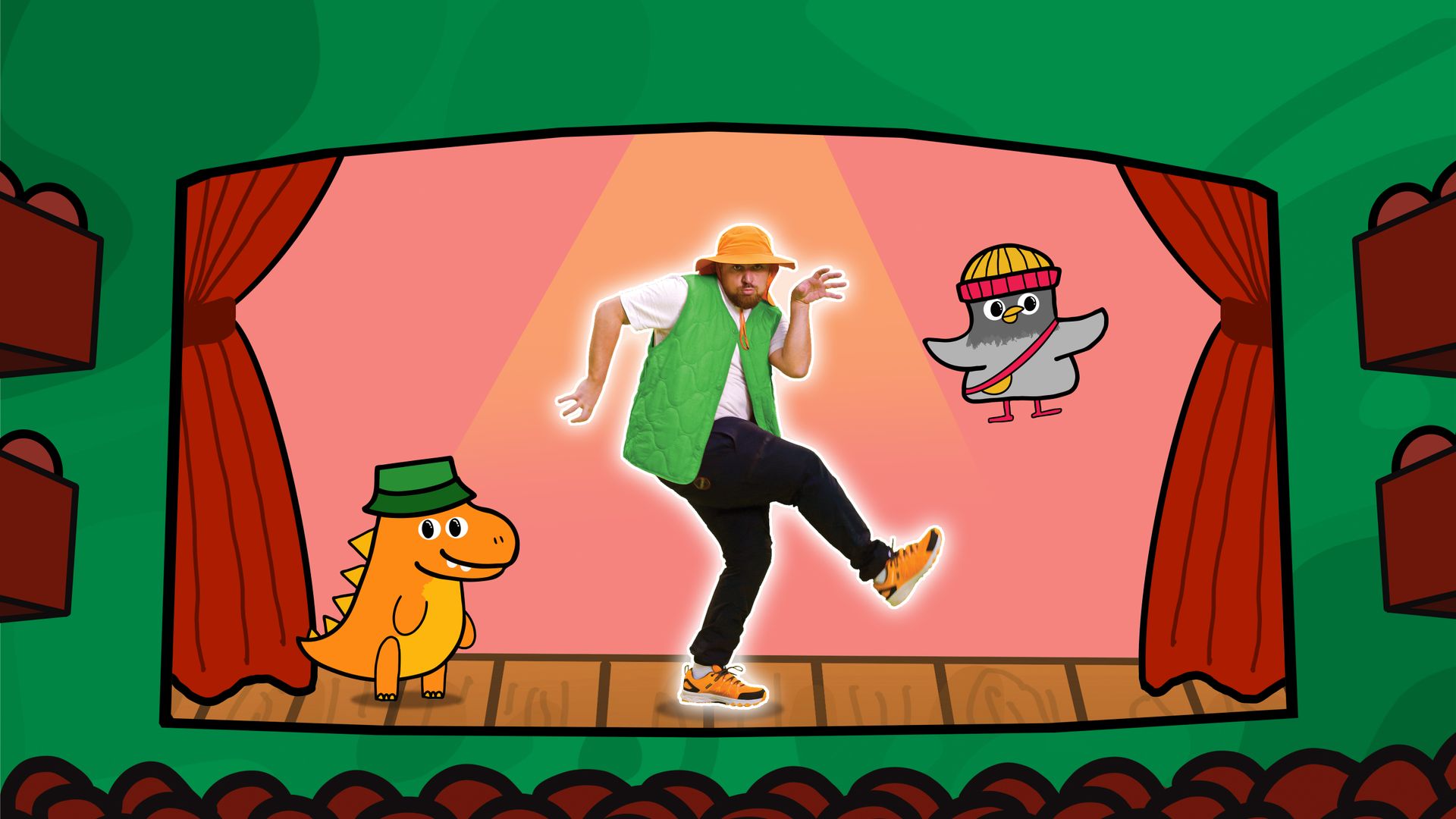 GRRR... ik ben een boze dino! - Lil Ones