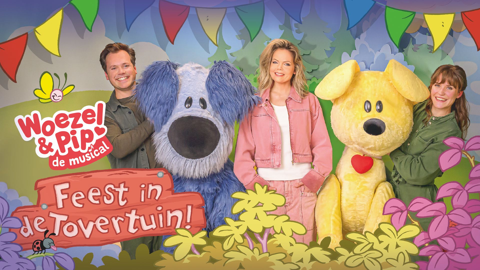 Woezel en Pip, feest in de tovertuin (2 t/m 5 jaar)